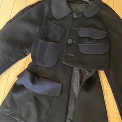 ハンドメイドのロングコートの画像
