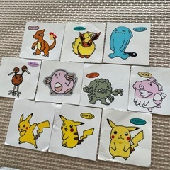 【レア】ポケットモンスター　フィギュア　シール　カード　コレクション　まとめ売りの画像