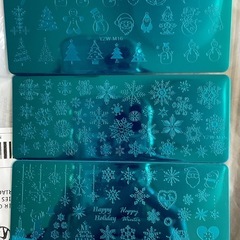 ネイルスタンピングセット クリスマスシーズンの画像