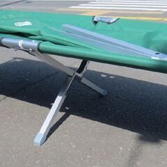 ogawa オガワ 折りたたみ アルミGIベッド キャンプ 簡易ベッド 折りたたみベッド グリーン 軽量 袋付き 札幌 北20条店の画像
