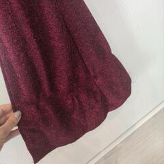 パーティードレス　赤の画像