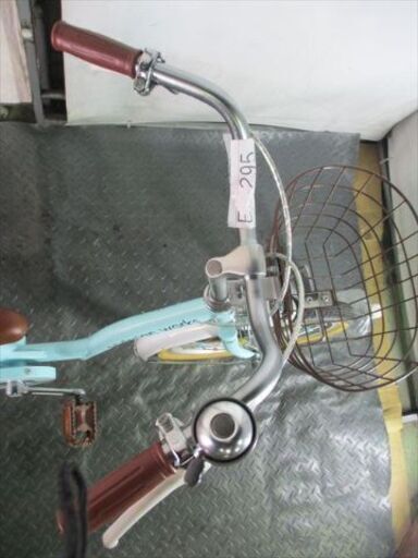 E295　★16000円★整備済み 中古子供自転車 アンド【18インチ　グリーン 】 E295 ☆16000円☆整備済み 中古子供自転車 アンド【18インチ グリーン 】