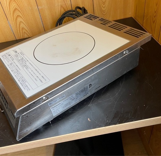 【動確済み】2019年 Panasonic 業務用 IHクッキングヒーター KZ-CK2000 単相 200V パナソニック W300