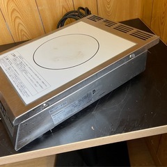 【動確済み】2019年 Panasonic 業務用 IHクッキングヒーター KZ-CK2000 単相 200V パナソニック W300×D453×H100(mm) IHコンロ 卓上IHの画像