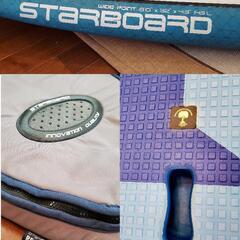 STARBOARD SUP ワイドポイント 2019 スターライト 純正フィン＆ケース付き スターボード スタンドアップパドルボードの画像