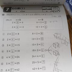 小学生ドリルの画像