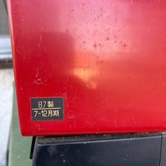 昭和レトロな家電　テレビ、冷蔵庫の画像