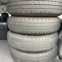 ヨコハマ　夏タイヤ　 145/80R13  4本セット  2023年製  溝有の画像