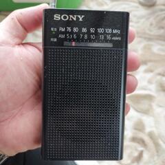 【急募！引き取り可能な方】SONY 携帯小型ラジオの画像