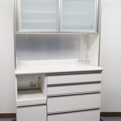綾野製作所 食器棚LCA 【幅120×奥50×高さ192cm】 ...