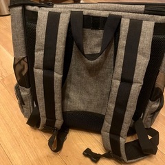 小型犬用　キャリーバッグ　リュックタイプ　ほぼ未使用の画像
