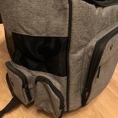 小型犬用　キャリーバッグ　リュックタイプ　ほぼ未使用の画像