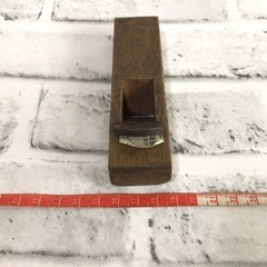 W108 鉋/かんな ミニ鉋 国秀 在銘 商標登録 大工道具 宮大工 ハンドツール 現状品の画像