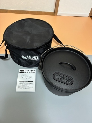 新品　ロゴス　ダッチオーブン&クワトロポッド　LOGOS キャンプ