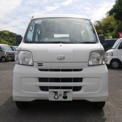 (6455) 33万　H.27(2015)年　ダイハツ ハイゼットカーゴ 　AT　4WD　白　走行185,484KMの画像