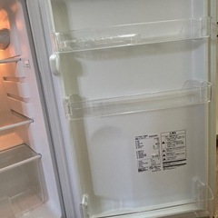 【取引者決定中】 2ドア冷蔵庫118Lの画像