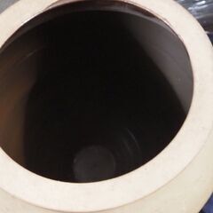 瓶、アンティーク、珍品、益子焼き?サインあり、お宝、蔵出し、４８ｘ４８ｘ９０の画像