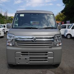 (6471) 148万　R.6(2024)年　スズキ エブリイ 　CVT　ナビ付　グレー　走行489KMの画像