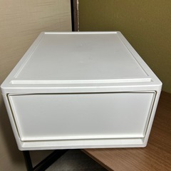 収納ケース ホワイトの画像