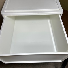 収納ケース ホワイトの画像