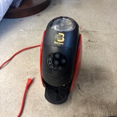 K2505-243 ネスカフェ　ゴールドブレンド　バリスタ　レッド　キズ汚れ有り　通電済み　説明書　箱無し
