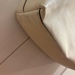 COACH トートバッグ ホワイトの画像