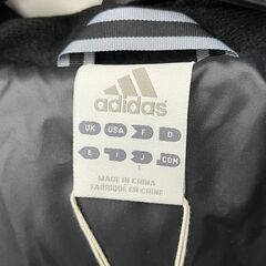 i2071HI adidas レディース 中綿 ジャケット Lサイズ ブラック 黒 アウター タグ付 アディダス Z07299 ZB009 防寒着 未使用保管品の画像