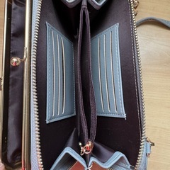 スマホショルダー　2way がま口の画像