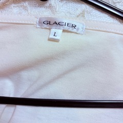 GLACIER クリーム色 長袖Tシャツ L sizeの画像