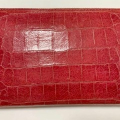 miumiu ミュウミュウ 長財布 クロコ ラウンドファスナー 【箱付き】の画像