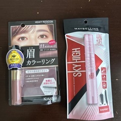 マスカラ　眉アイブロウ