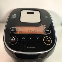 名)243.アイリスオーヤマ　IHジャー炊飯器　RC-IE10-B 10合
