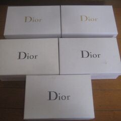 Dior クリスチャンディオール 正規品 化粧箱 丈夫な箱 小物入れにも 大量まとめての画像
