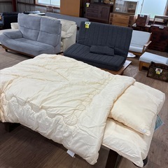 【美品】来客用布団セット　寝具セット　簡易　収納　在庫2セット　...