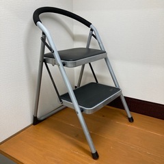 m246 折りたたみステップラダー ステップチェア 踏み台 椅子 2wayの画像