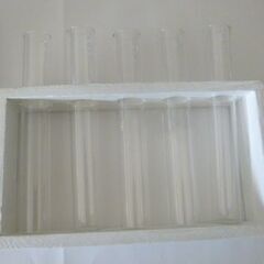 試験管のフラワー容器スタンドの画像