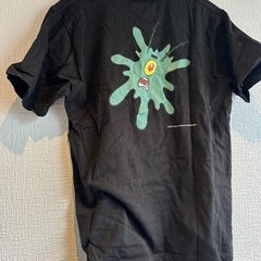 スポンジボブTシャツ、キッズSの画像