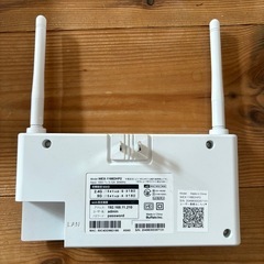　取り引き先決定　20%オフ　バッファロー　Wi-Fi 中継機　中古　ハイパワーモデルの画像