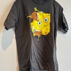 スポンジボブTシャツ　キッズS