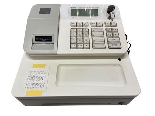 【未使用品】カシオ CASIO SE-G2-WE 電子レジスター Amazon | カシオ レジスター 4部門 小型ドロア SE-G2-WE ホワイト