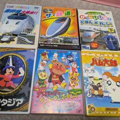 【子供向けDVD】ディズニー、アンパンマン、ハム太郎、乗り物