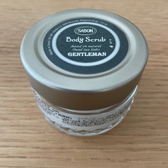 サボン　SABON　ボディスクラブ　ジェントルマン　gentleman　60g(一度だけ使用)の画像