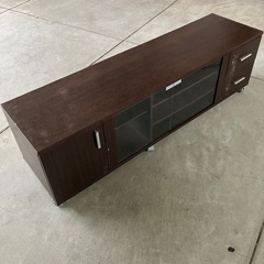 テレビ台　茶色　家具　テレビボード【149×39高43】