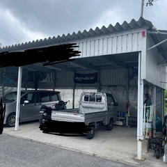 トタン屋根の画像
