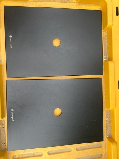 完売品‼️2024年雪峰祭限定　ステンレストレー1ユニットブラック　2枚