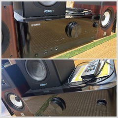 安い！JBL A130、YAMAHA RX-V4A、FOSTEX PM-SUBmini2 の画像