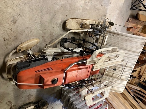 田植え機　手押し
