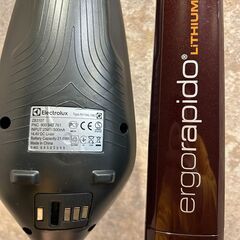 【動作OK】エルゴラピード・リチウム ZB3107　Electrolux 掃除機 クリーナー
 の画像