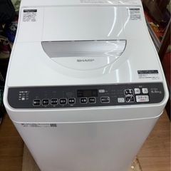 ☆ジモティー割引有☆ SHARP/洗濯乾燥機/ES-TX5DJ-W/5.5kg/2020