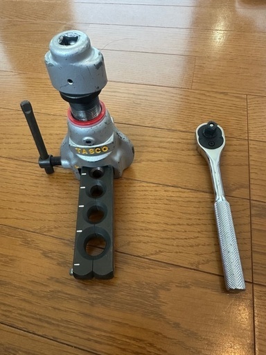 タスコ　ラチェット式フレアツール